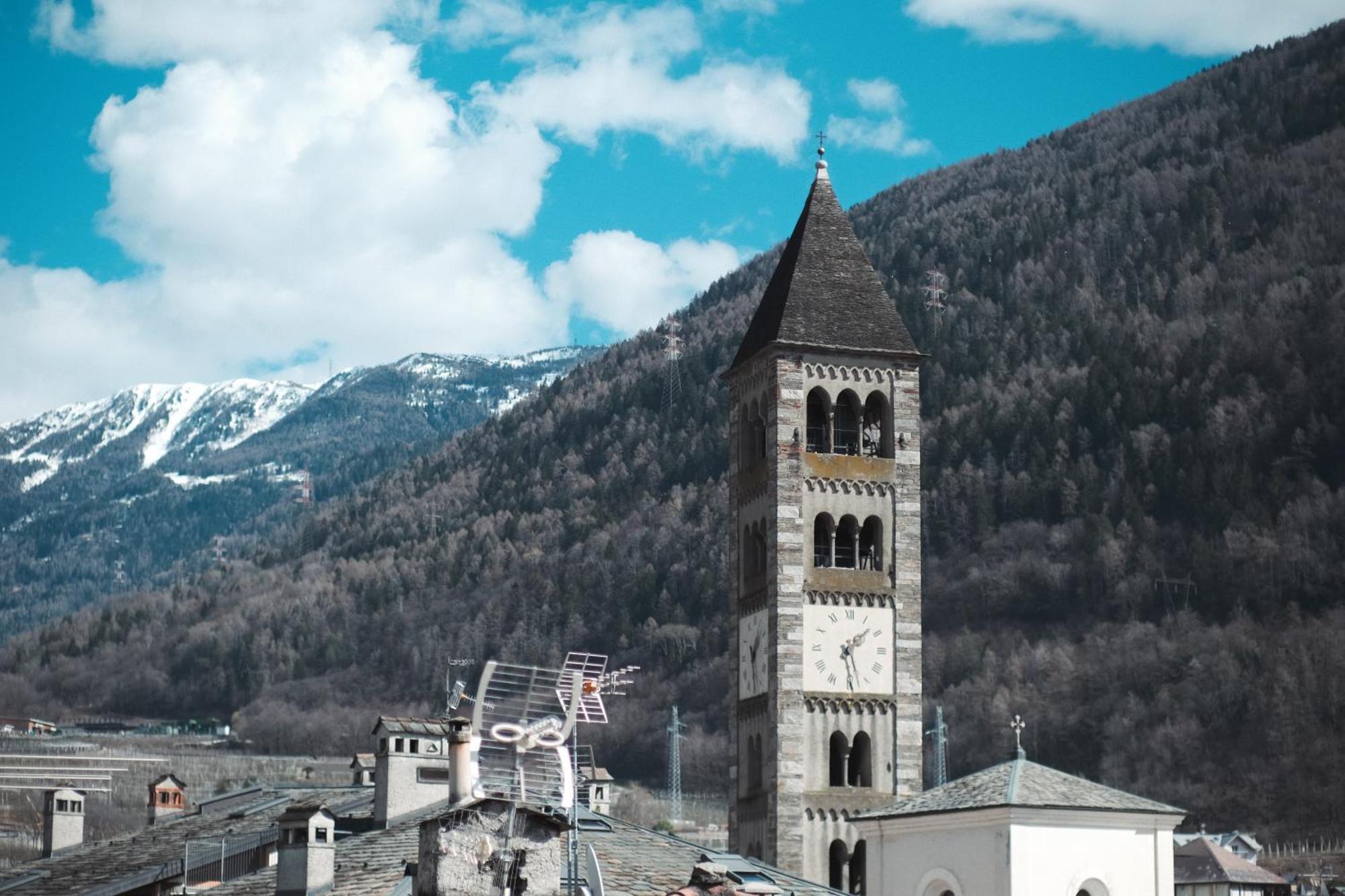 Penthouse Con Vista 6 Minuti Dal Bernina Express Apartment Tirano Exterior foto